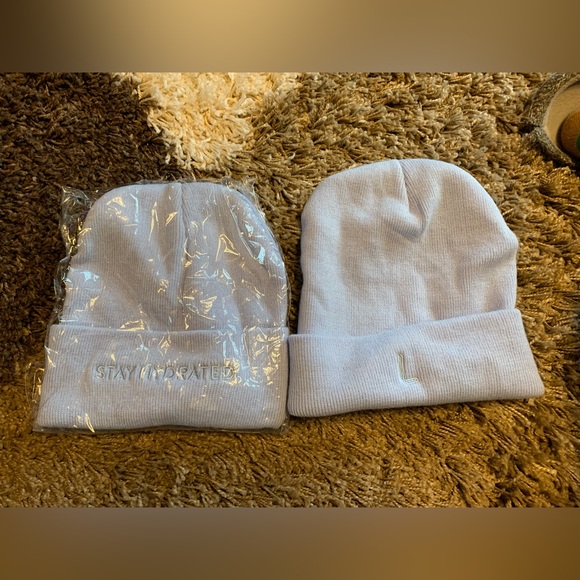 Light Blue winter hat. Set of 2. Women/children - Picture 1 of 2